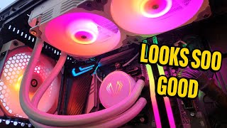 This Liquid Cooler from Vetroo looks so good V240 Aio Review [upl. by Wesle]