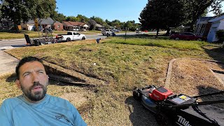 Following the EVICTION of her tenants the NEGLECTED LAWN has remained UNTOUCHED for an entire YEAR [upl. by Tallia]