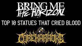 Bring Me The Horizon  Top 10 staTues tHat CriEd bloOd Karaoke Instrumental [upl. by Ern]