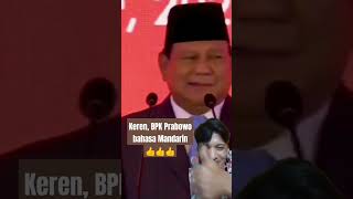 BPK Prabowo bahasa Mandarin mandarin prabowo shortvideo politik berandafypシ prabowosubianto [upl. by Cassil241]