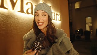 Max Mara 10th Anniversary of Iconic Teddy Bear Coat  FashionTV  FTV [upl. by Orth]