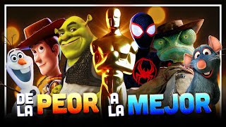 Las 23 GANADORAS del OSCAR ANIMADO De PEOR a MEJOR  ControlZ [upl. by Leirvag]