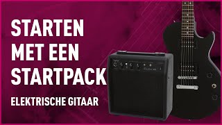 GVDW Starten met een StartPack Elektrische Gitaar I Bax Music [upl. by Hanid]