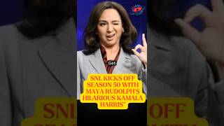 SNL Kicks Off Season 50 with Maya Rudolph’s Hilarious Kamala Harris [upl. by Tare]