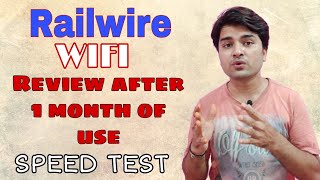 Railwire Fiber Connection Review  Speed Test [upl. by Ayoral251]