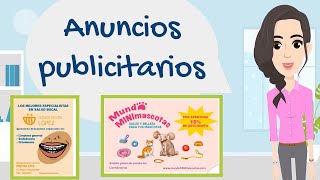 LOS ANUNCIOS PUBLICITARIOS para niños ¿Qué son los anuncios publicitarios¿Cuáles son sus elementos [upl. by Nosretep773]