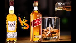 Dewars White Label VS Johnnie Walker Red Label обзорсравнение 18 [upl. by Terag436]