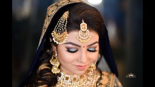 North Indian Bridal Makeup By Jitu Barman [upl. by Roper]