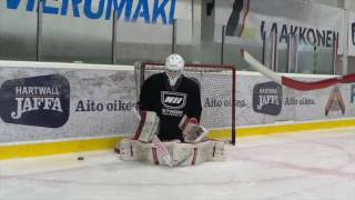 Network Goaltending Camp Vierumäki Finland July 2015 [upl. by Anselmo313]