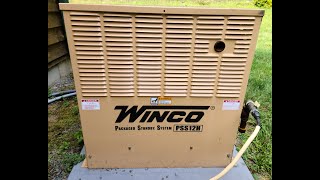 Winco PSS12H Propane Generator [upl. by Kragh71]