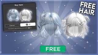 OMG BRAND NEW FREE HAIRS JUST RELEASED😁😱 ROBLOX [upl. by Golub133]