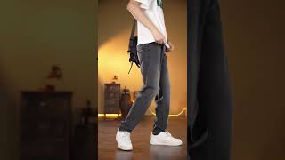 New summer casual jeans in lyocell ice silkpant fashion menspants mensfashion jeans outfit [upl. by Flavius539]