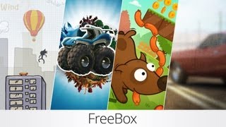 FreeBox 11 City Jump Motoheroz Space Dog Run Muscle Run [upl. by Eenaffit143]