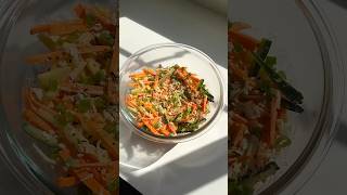 KANI SALAD 🥢🥕🥒 recipevideo [upl. by Werda]