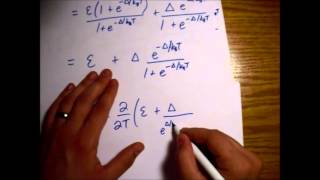 Two Level System Partition Function Free Energy Heat Capacity [upl. by Smitty]