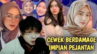 TIKTOK VIRAL 2021 ASUPAN CEWEK BERDAMAGE PENYEMANGAT [upl. by Dusa]