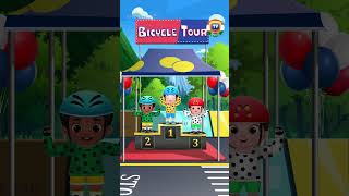 సైకిల్‌ రేస్‌ పాట  Tour de France Shorts ChuChuTVTelugu KidsSongs tourdefrance2024 BicycleRace [upl. by Earaj]