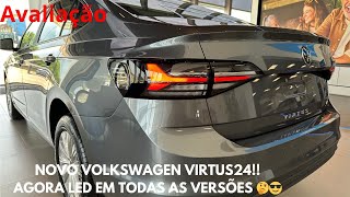 NOVO VOLKSWAGEN VIRTUS 2024 [upl. by Alyekahs]