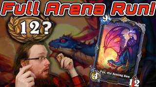 🔥 Dragon Domination Druid’s Climb to 12 Wins  Hearthstone Arena Epic Run 🐉 Whizbang Miniset Meta [upl. by Nyletak]