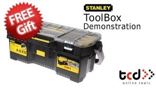 Stanley Toolbox  Tote Tray Organiser  XMS12TOOLBOX [upl. by Shugart]