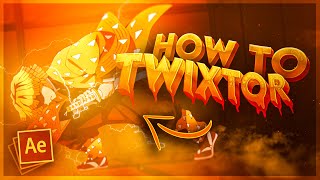 How to Twixtor in 2 MINUTES  After Effects AMV Tutorial [upl. by Dnaletak]