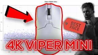 BUDGET 4K VIPER MINI WIRELESS  Delux M800 Ultra Gaming Mouse Review 🐁 [upl. by Ashman]