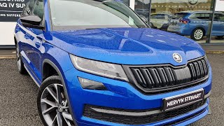 2020 Skoda Kodiaq Sportline 20 TDI 4x4  YR20USP [upl. by Mesics781]