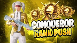 LIVE VERTICAL I PUBG MOBILE CONQUER RANK PUSHING I 34 UPDATE [upl. by Eeralav]