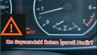 BMW KM SAYACINDAKİ ❗️ÜNLEM İŞARETİ NEDİR [upl. by Ecyak869]