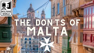 The Donts of Visiting Malta [upl. by Niletac497]