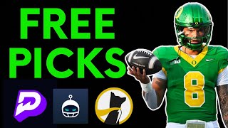 CFB Saturday PrizePicks Best Free Picks 111624 [upl. by Tsenrae]