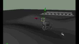 Quadruped Path Animation System Demo [upl. by Antsirhc]