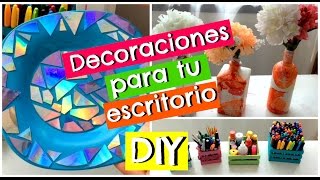 Decora tu escritorio de trabajo DIY [upl. by Tobit]