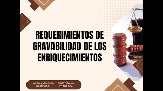 Tema 3  Requerimientos de gravabilidad de los enriquecimientos [upl. by Mansoor]