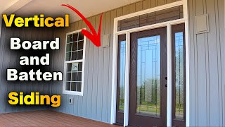 How To Install Vertical Board and Batten Siding [upl. by Kobi694]