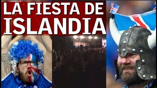 La fiesta vikinga de Islandia tras clasificarse para el Mundial  DIARIO AS [upl. by Notlil]