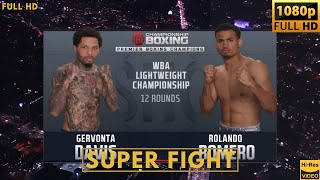 GERVONTA DAVIS USA vs ROLANDO ROMERO USA SUPER FIGHT [upl. by Forrer]