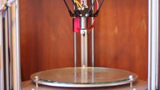 Delta 3D Printer Auto Calibration on Smoothieboard [upl. by Tsiuqram408]