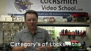 Categorys of locksmiths [upl. by Pitchford]