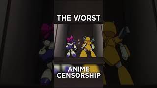 The WORST Anime Censorship [upl. by Akcirehs]