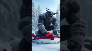 SpiderMan and Supergirl vs Bear fight battle supergirl spiderman thanos animals [upl. by Onaireves]