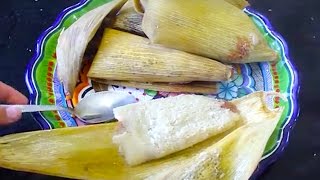 TAMALES de Frijol  La receta de la abuelita [upl. by Eivlys]