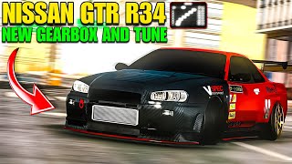 UPDATED SMOOTH GTR R34 DRIFT GEARBOX  CAR PARKING MULTIPLAYER NEW UPDATE [upl. by Gipsy]