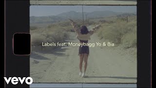 Kiana Ledé  Labels Lyric Video ft Moneybagg Yo BIA [upl. by Ycrep348]