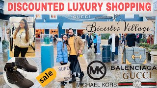 COME LUXURY SHOPPING NEW BICESTER VILLAGE DESIGNER OUTLET HAUL 2021  Gucci Dior Burberry [upl. by Amees]