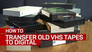 Convert your VHS tapes into digital files [upl. by Hampton227]