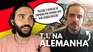 COMO Ã‰ MORAR NA ALEMANHA COM CIDADANIA ITALIANA  MERCADO DE TI NA ALEMANHA [upl. by Buchalter]