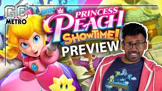 Princess Peach Showtime Preview – Royal Command Performance  Metro’s GameCentral [upl. by Zzahc78]