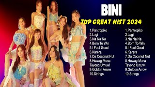 Best OPM Tagalog Love Songs  BINI  Greatest Hits Full Album 2024 [upl. by Nadean]