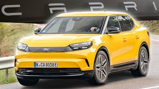 2025 Ford Capri 77kWh AWD in Vivid Yellow [upl. by Machute]